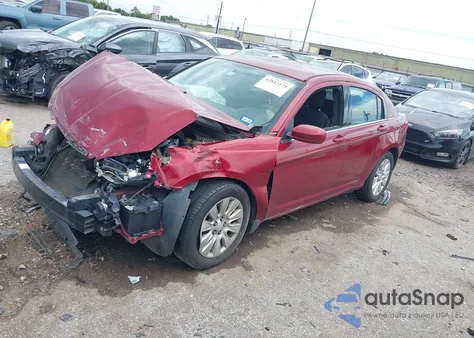 2014 Chrysler 200 Lx from USA, damaged, VIN 1C3CCBAB0EN123988
